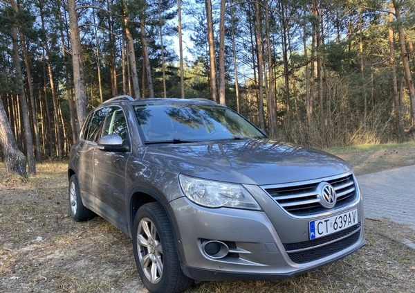 Volkswagen Tiguan cena 29900 przebieg: 258850, rok produkcji 2008 z Toruń małe 56